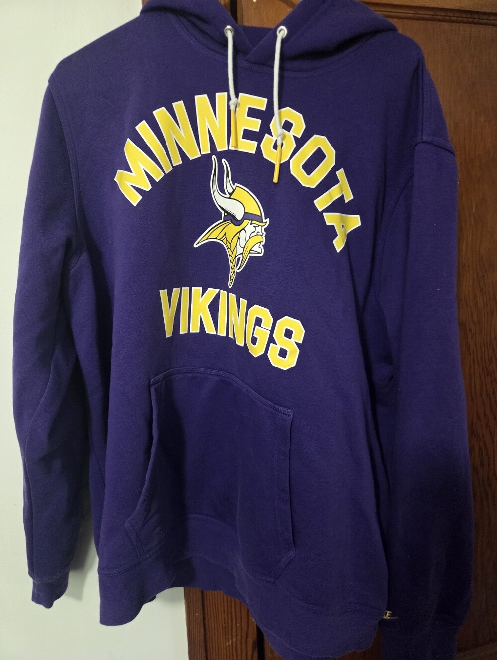 Nike Vintage Minnesota Vikings Purple Hooded Sweatshirt Men's 2xl